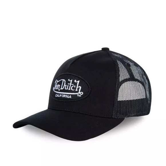 VON DUTCH UNISEX [OS] BASEBALL CAP BLACK - Picture 2 of 4
